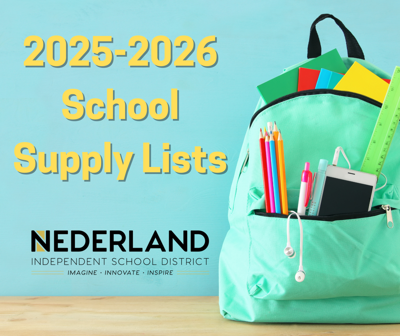 2025-2026 School Supply Lists